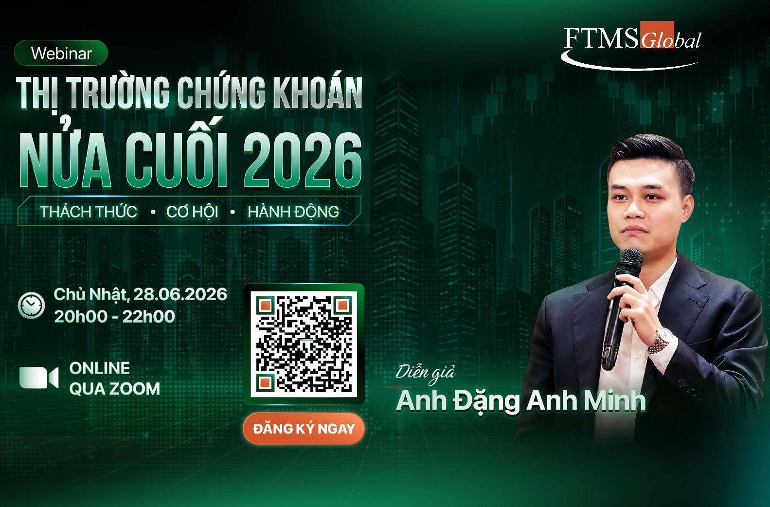 [WEBINAR] THỊ TRƯỜNG CHỨNG KHOÁN NỬA CUỐI 2026: THÁCH THỨC - CƠ HỘI - HÀNH ĐỘNG