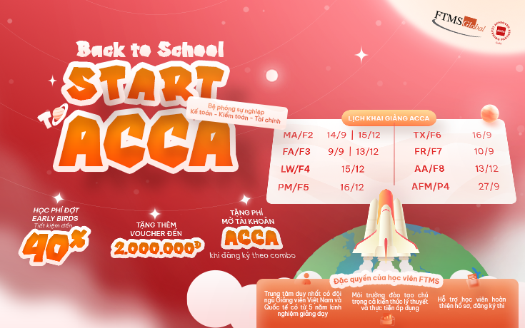 Back To School – Start To ACCA