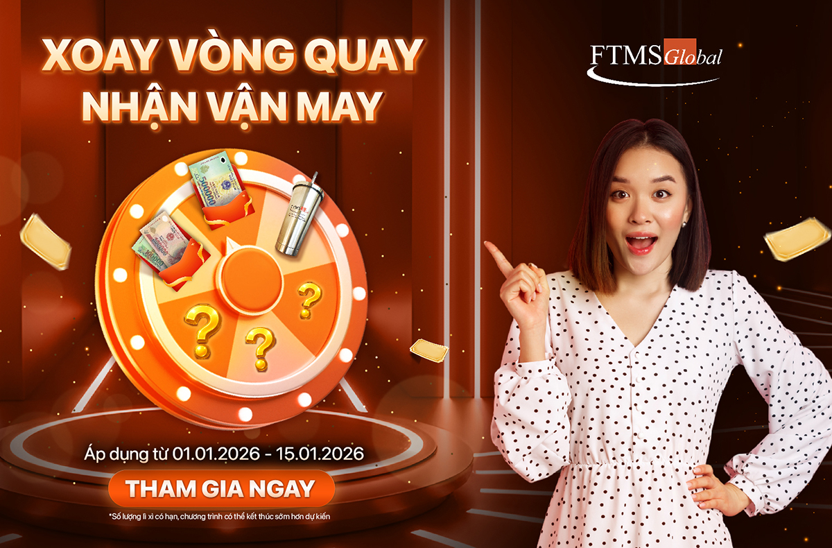 Chương trình Vòng Quay May Mắn - FTMS HCM