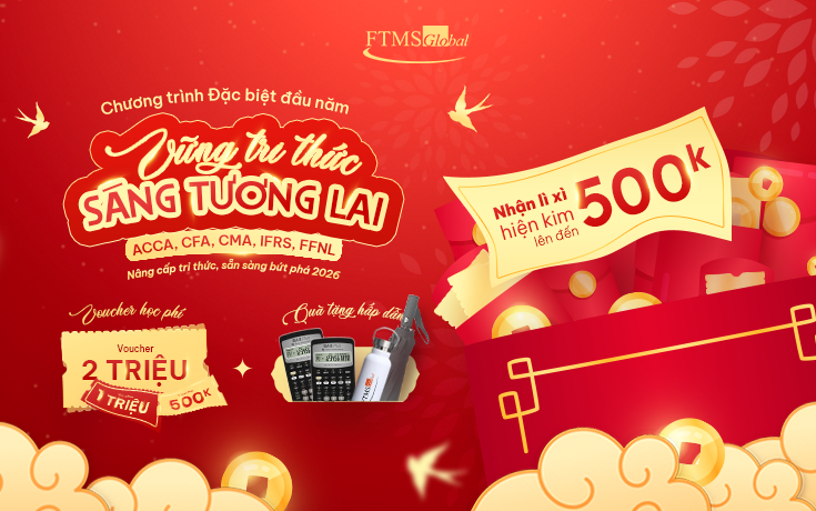 Đầu năm nhận LÌ XÌ đến 500.000đ – mở khóa lộ trình tăng lương 2026