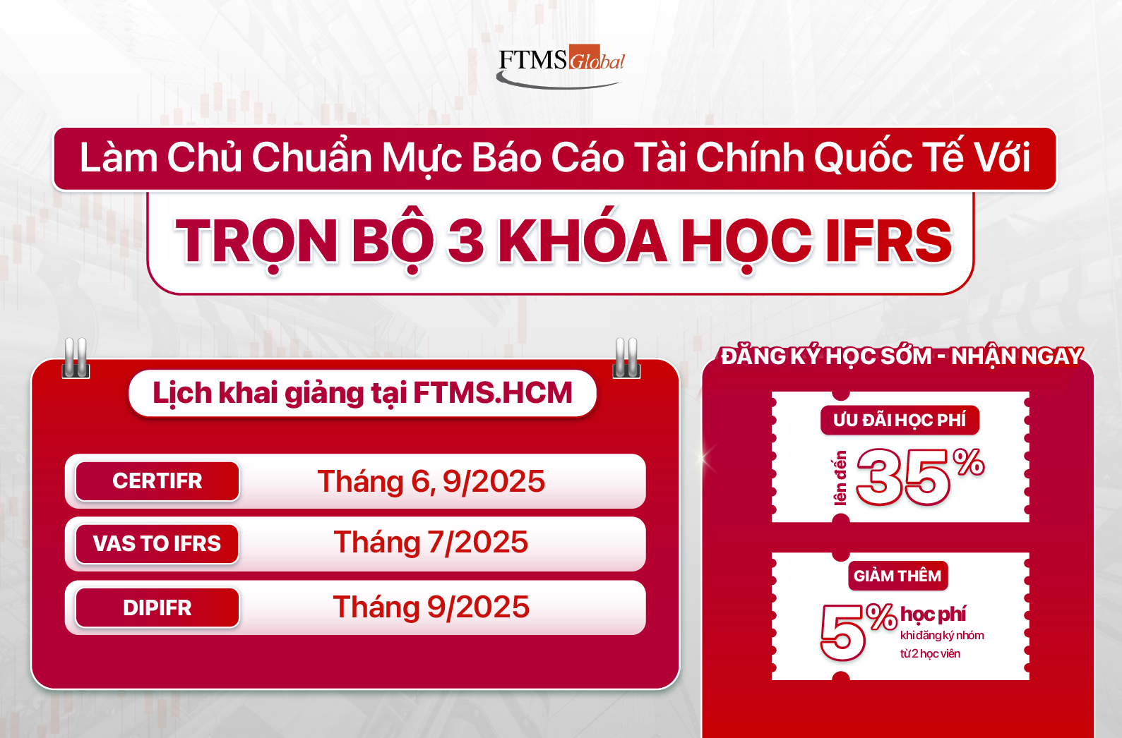 FTMS. HCM - Khai giảng khoá IFRS từ cơ bản đến nâng cao
