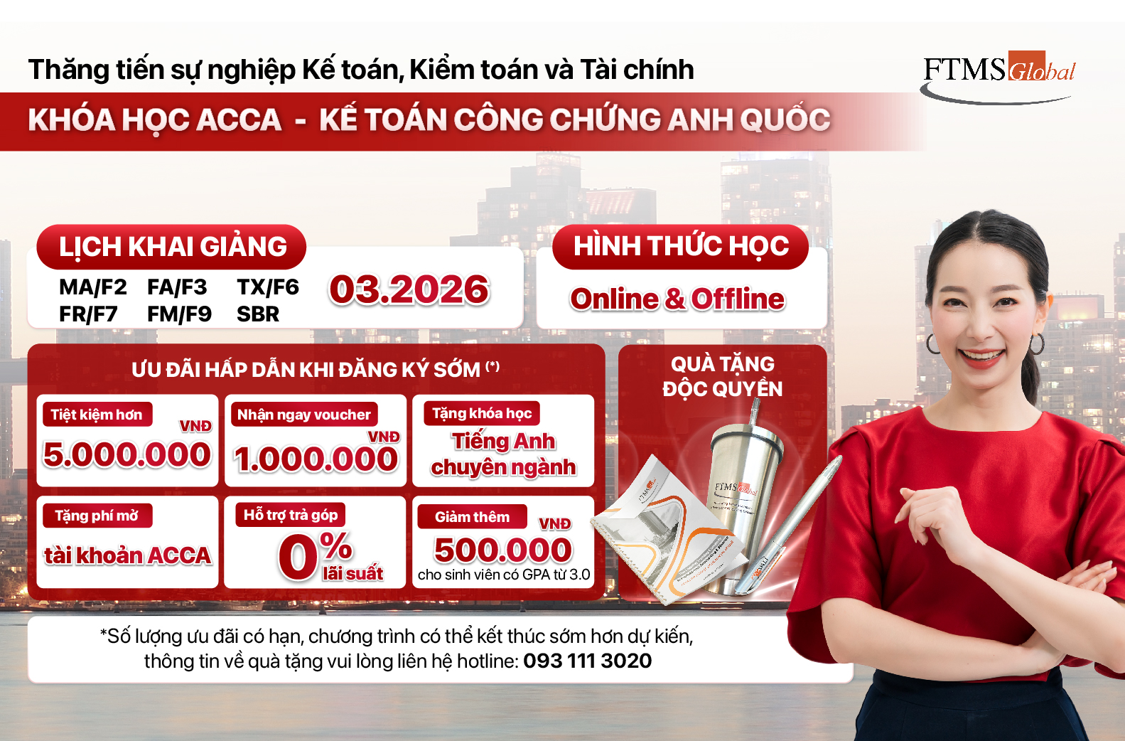 Khai giảng khoá học ACCA tại FTMS.HCM