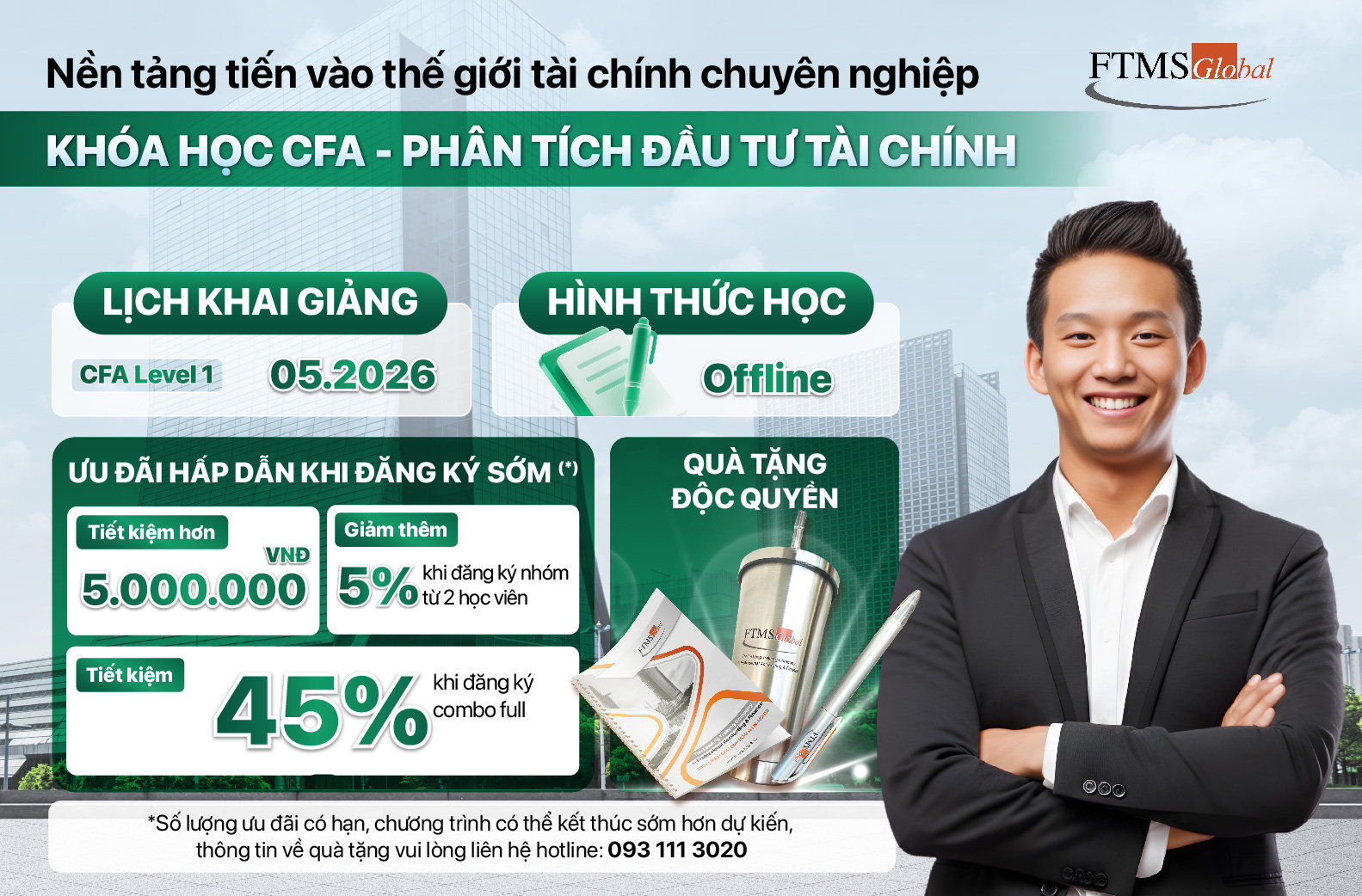 Khai giảng khoá học CFA tại FTMS.HCM