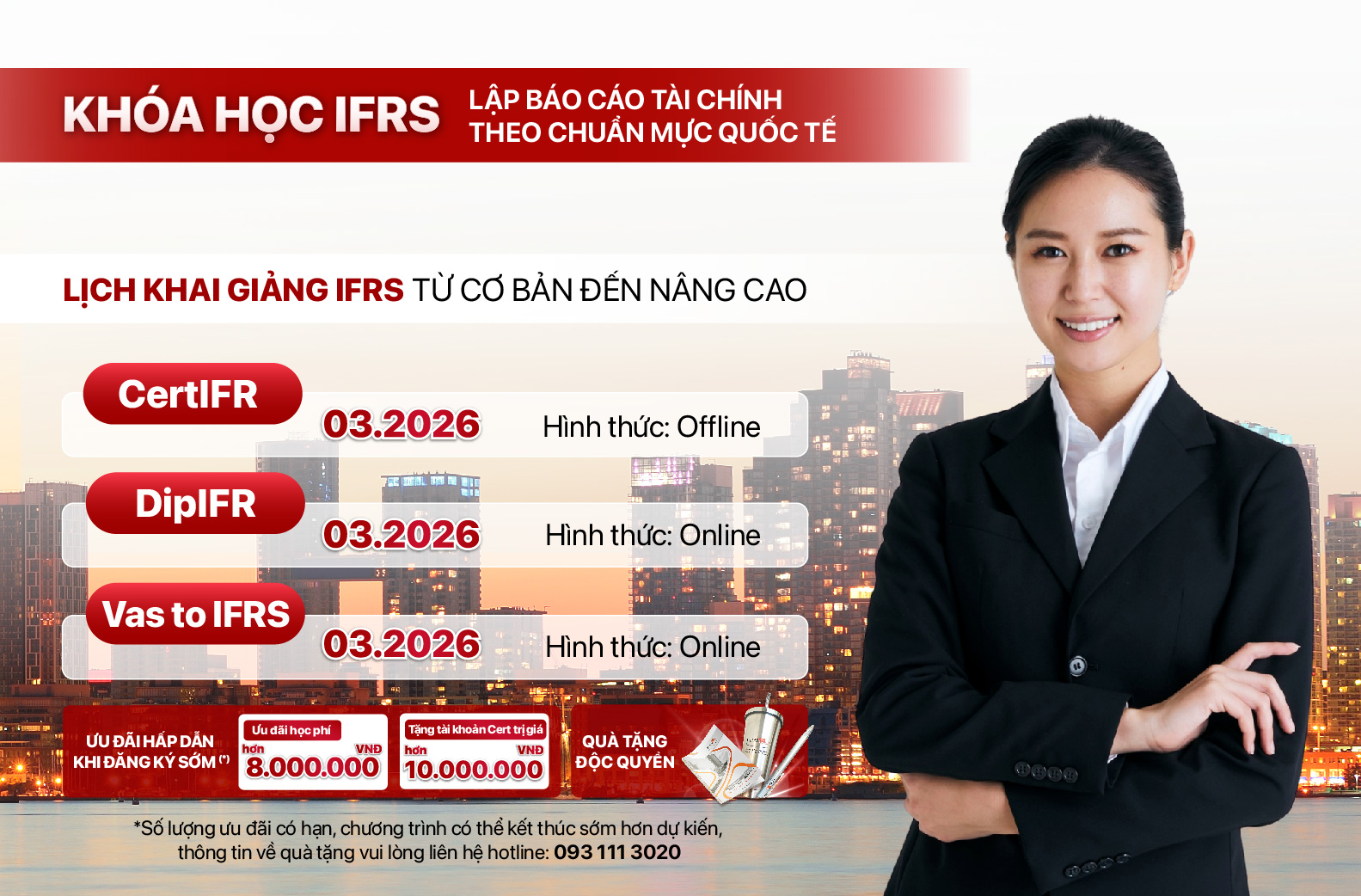 Khai giảng khoá học IFRS tại FTMS. HCM 