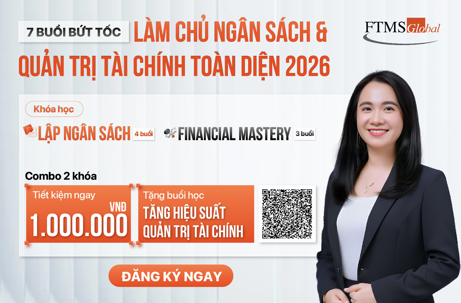 Khóa Học Lập Ngân Sách & Quản Trị Tài Chính 2026 - Giải Pháp Toàn Diện Nâng Tầm Năng Lực Tài Chính Doanh Nghiệp
