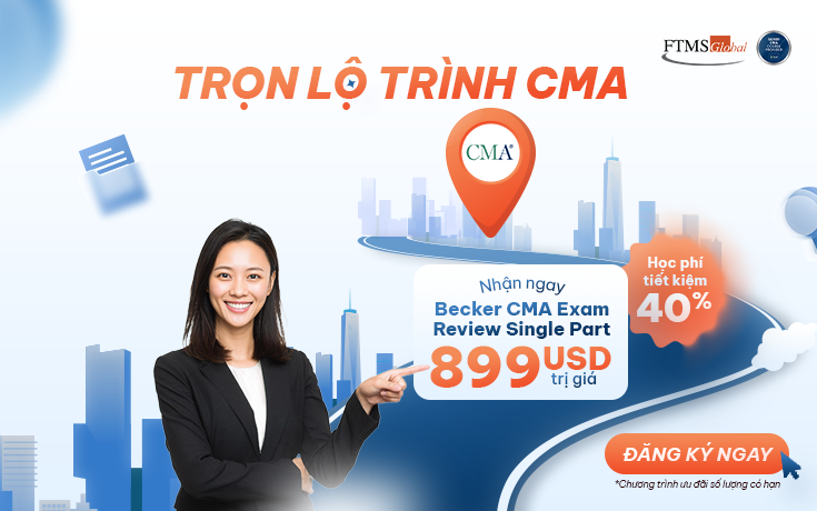 Tặng tài khoản Becker CMA Exam Review (Single Part) 899 USD