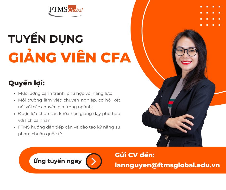 Tuyển dụng giảng viên CFA