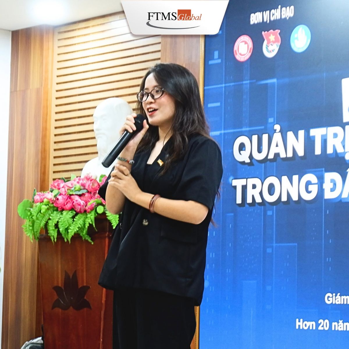 Đại diện FTMS Global gửi lời cảm ơn đến BTC Cuộc thi FSC 14